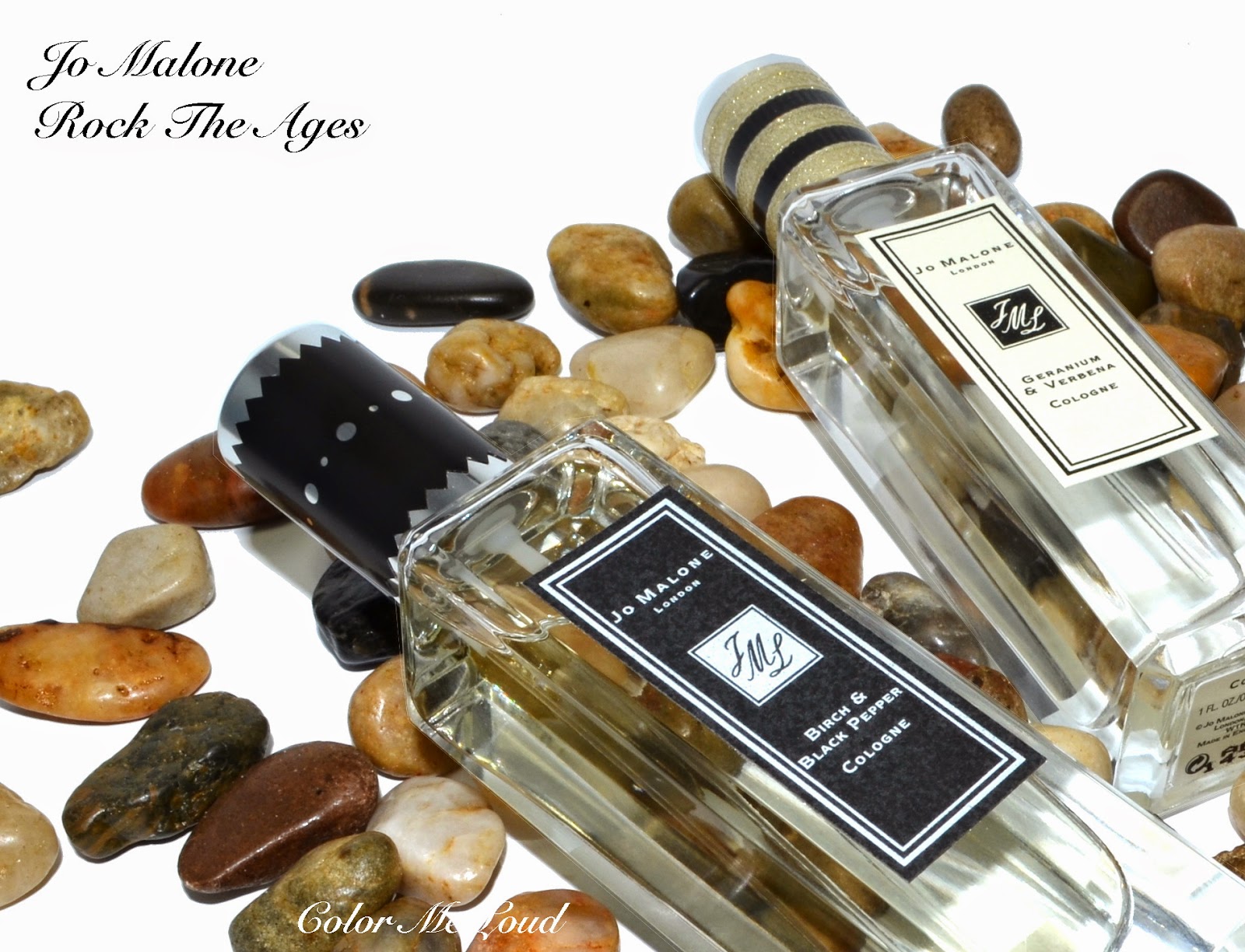 Jo Malone Geranium & Verbena and Birch & Black Pepper from Rock The Ages Collection, Review 