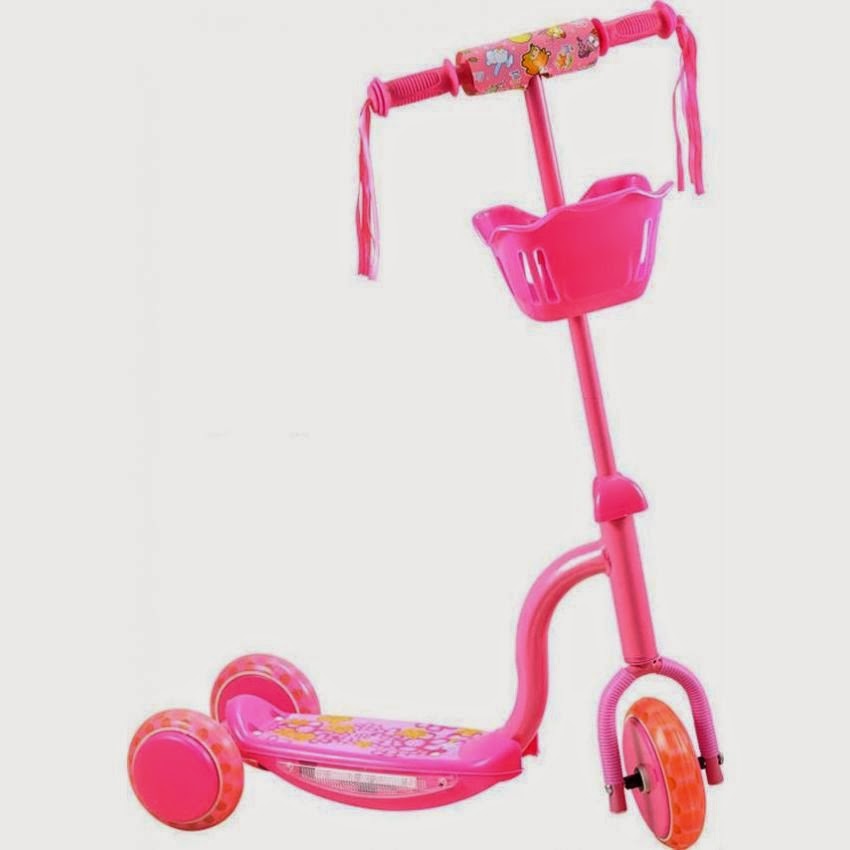 Olday Toys Fun Scooter Skuter Roda 3
