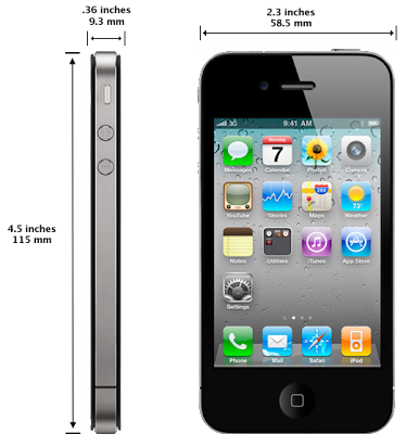 Apple iphone model a1332 Apple iphone model a1332