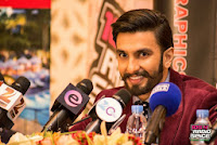 Ranveer & Deepika promotes Ram-Leela at Radio Spice in Dubai
