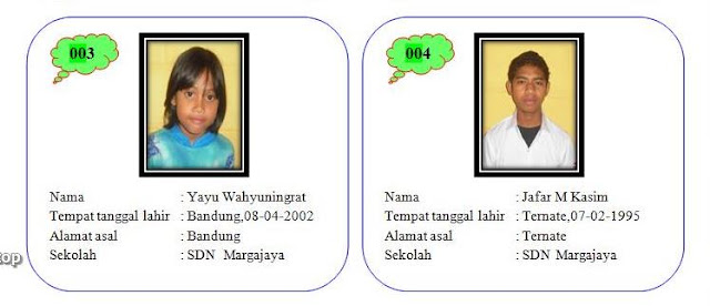 Profil Anak Asuh YABNI Tahun Ajaran 2011 - 2012