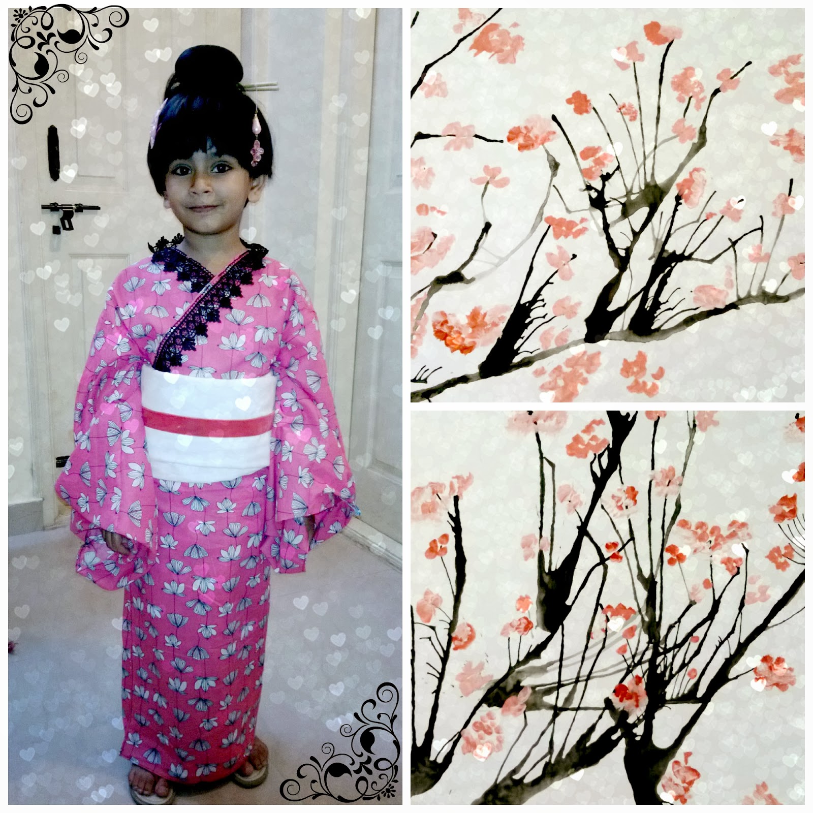 Sunshine & Dewdrops Kimono, Cherry Blossoms & Surprises!
