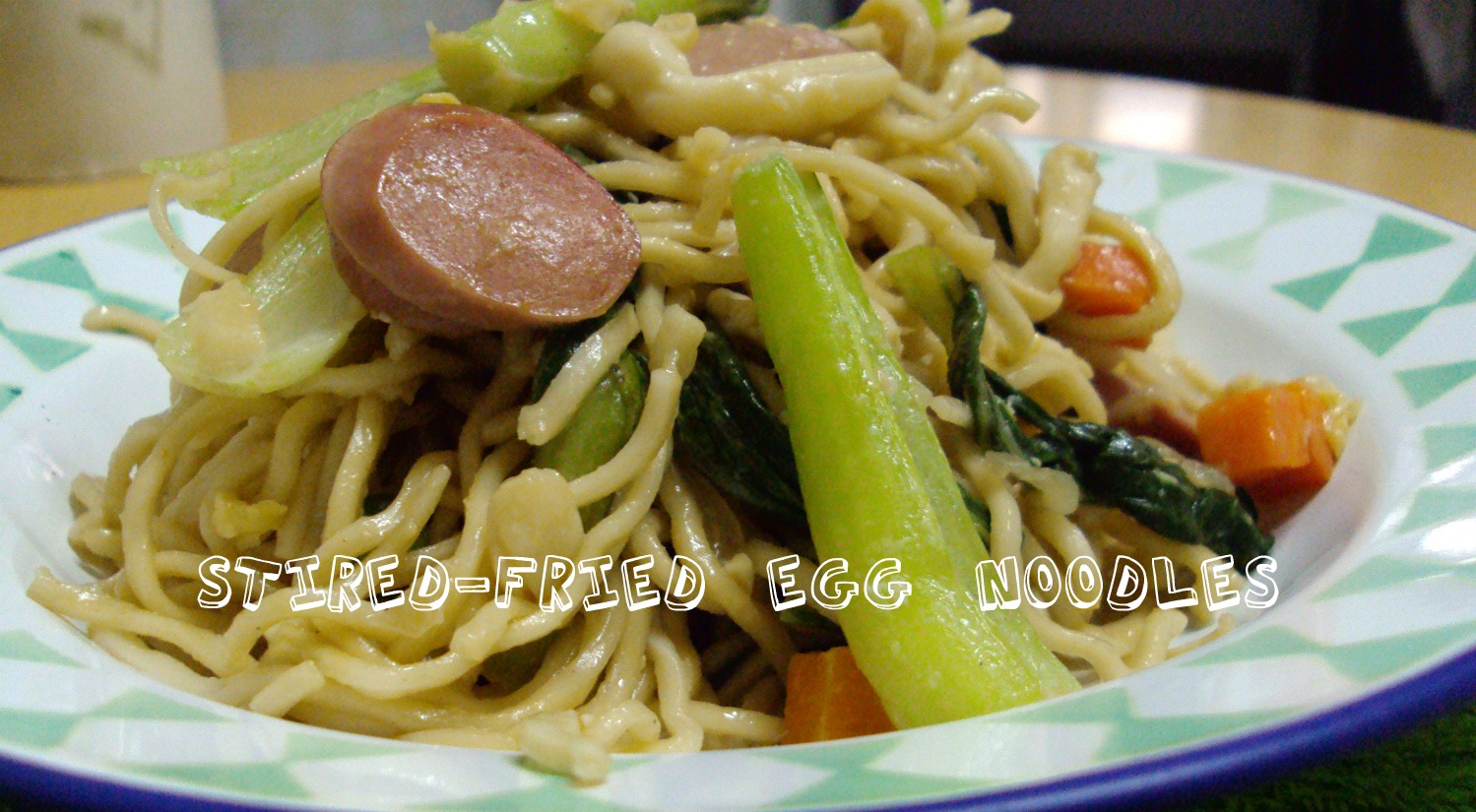 StiredFried Egg Noodles