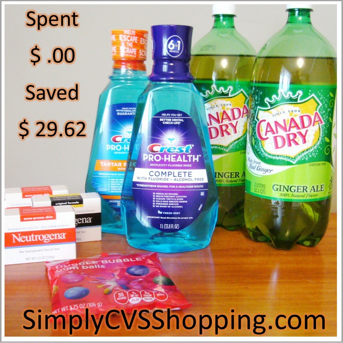 Saved 100% on CVS Deals Shopping Trip