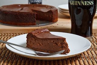 Guinness Chocolate Cheesecake