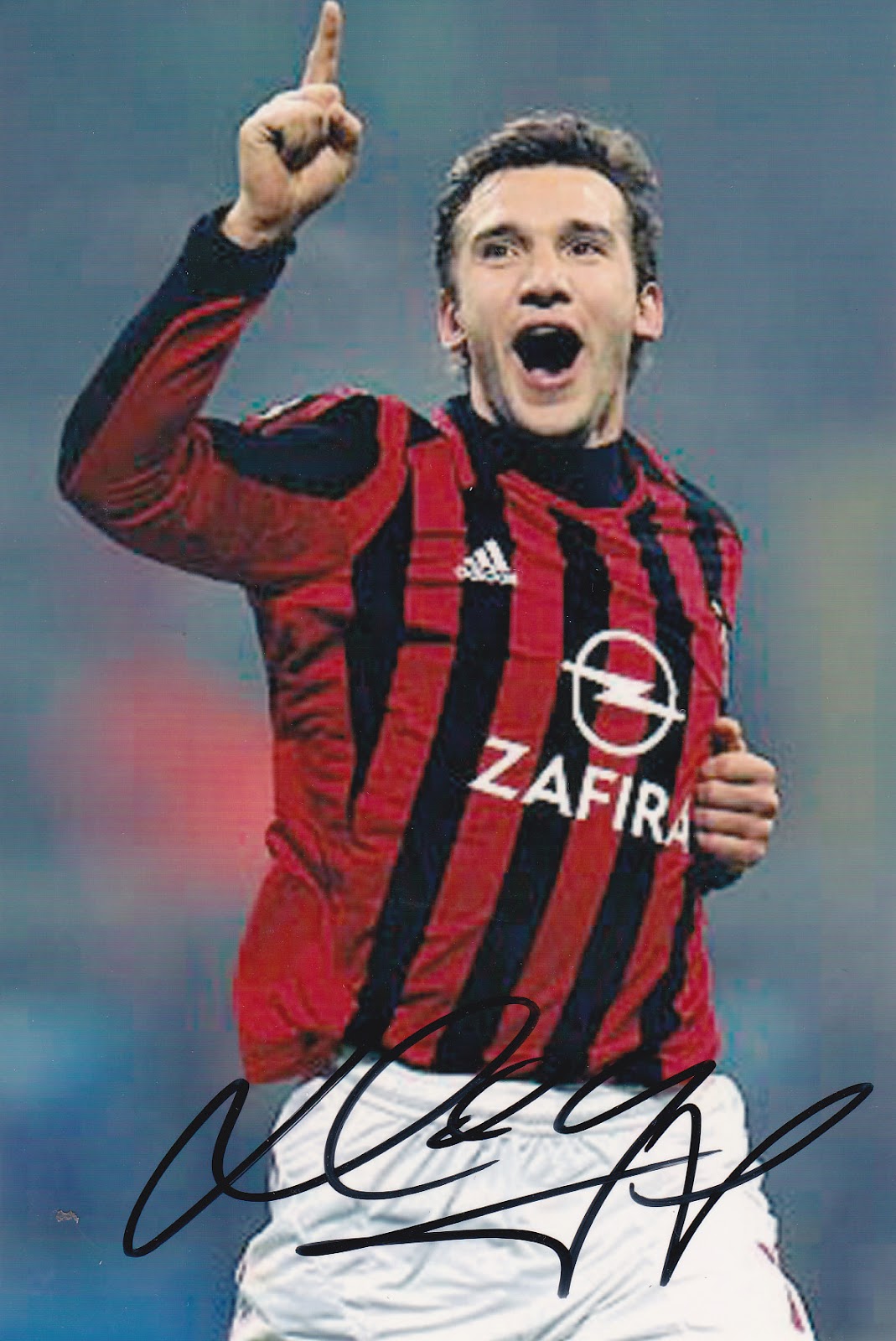 Autografy Szymka Andrij Szewczenko!!!