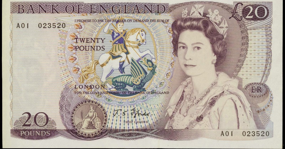 20 Pound Sterling note William Shakespeare|World Banknotes & Coins