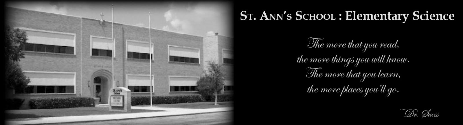 St. Ann's Elementary Science