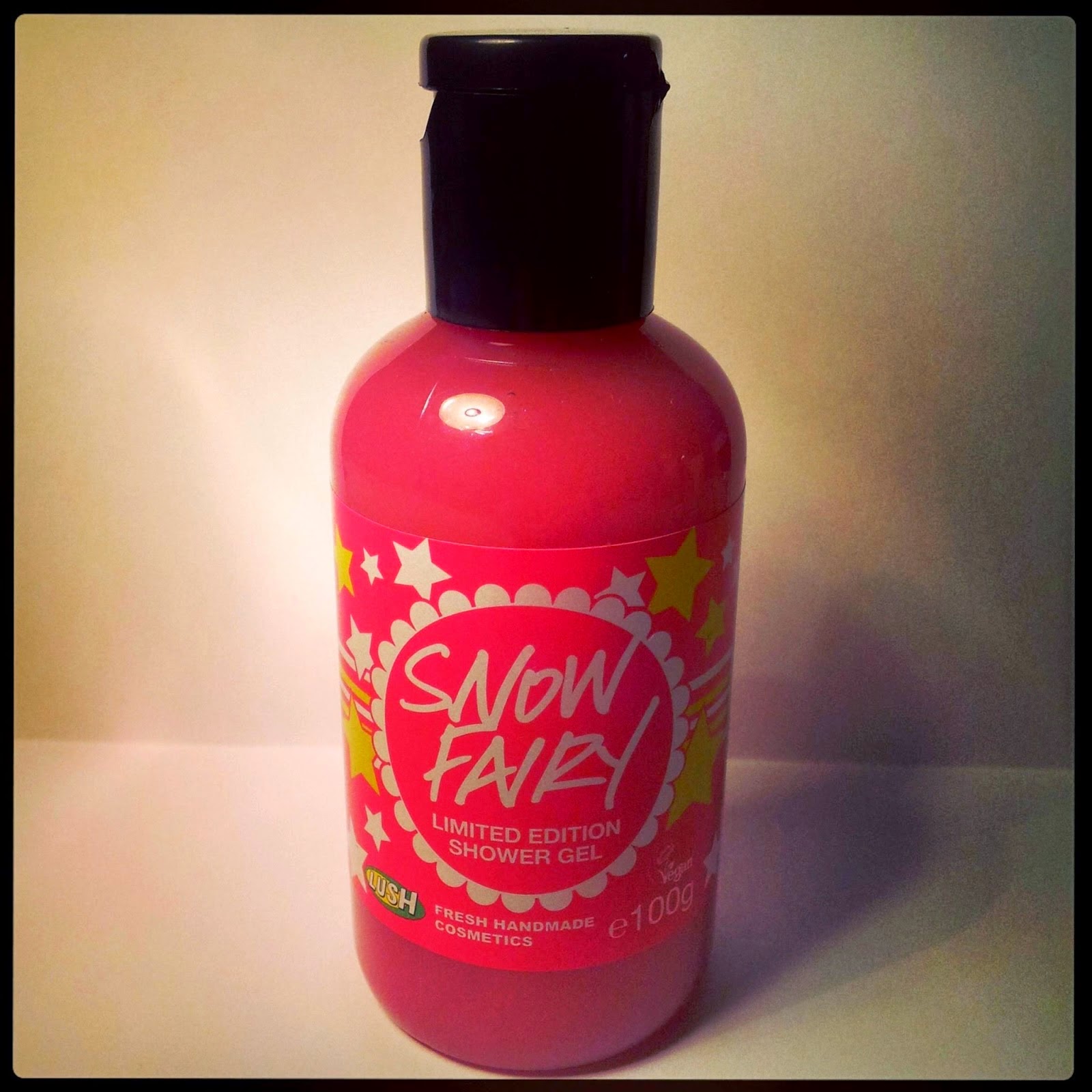 Product Review: LUSH Snowfairy Shower Gel