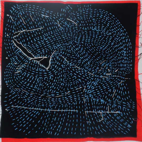 Blind Stiching Blue December 2011
