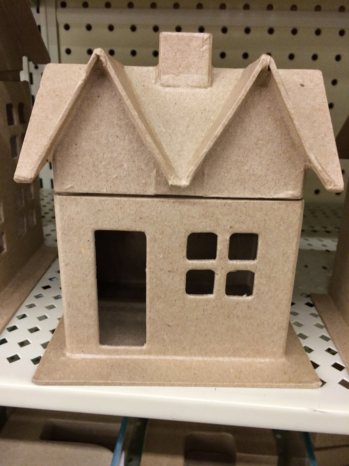 Cut Now, Measure Later Personalized Paper Mache Doll Houses