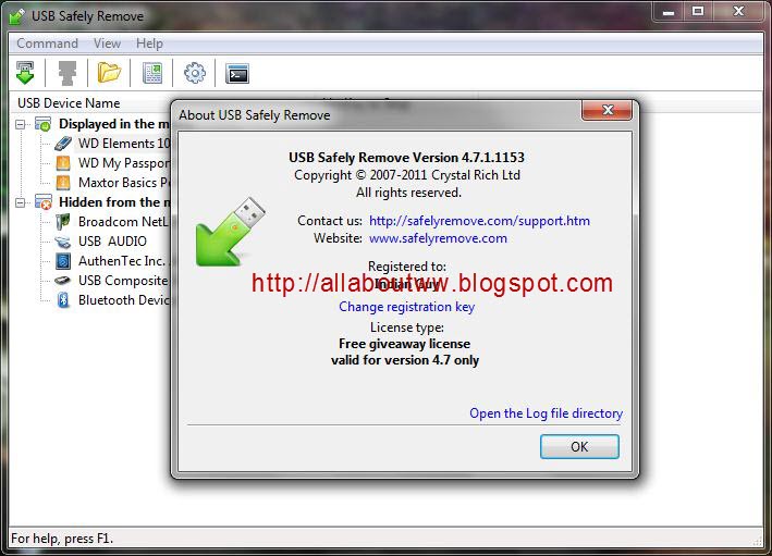 Usb safely remove 4.7.1.1153 2017