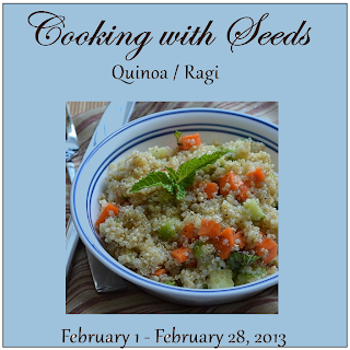 Cooking with Seeds (Quinoa/Ragi)