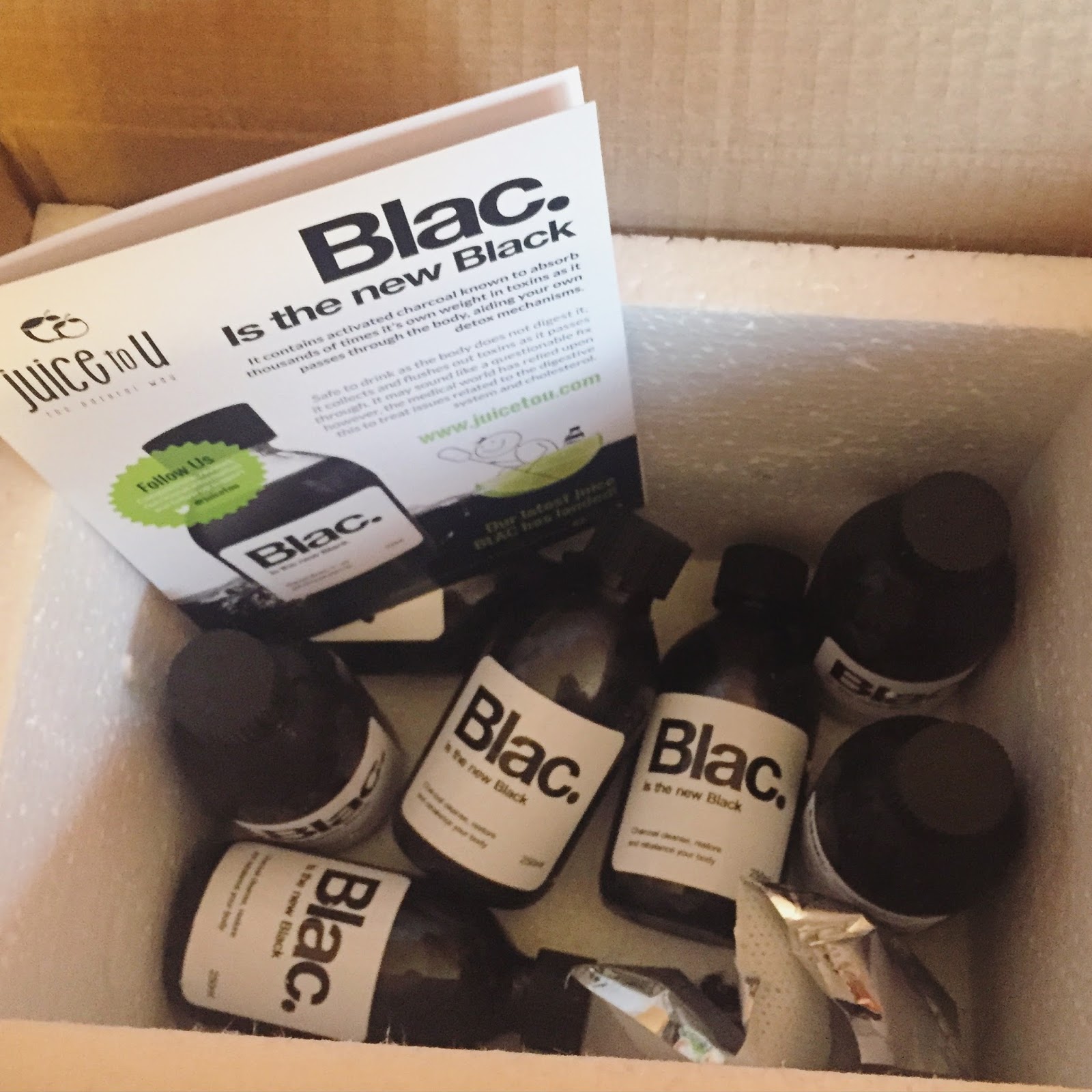 JuiceToU Blac Charcoal Cleanse Review* A Dose of Chatter