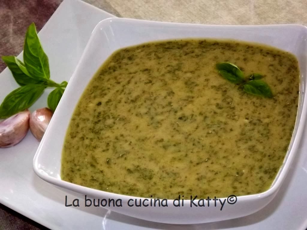 La buona cucina di Katty Pesto alla genovese fatto in casa