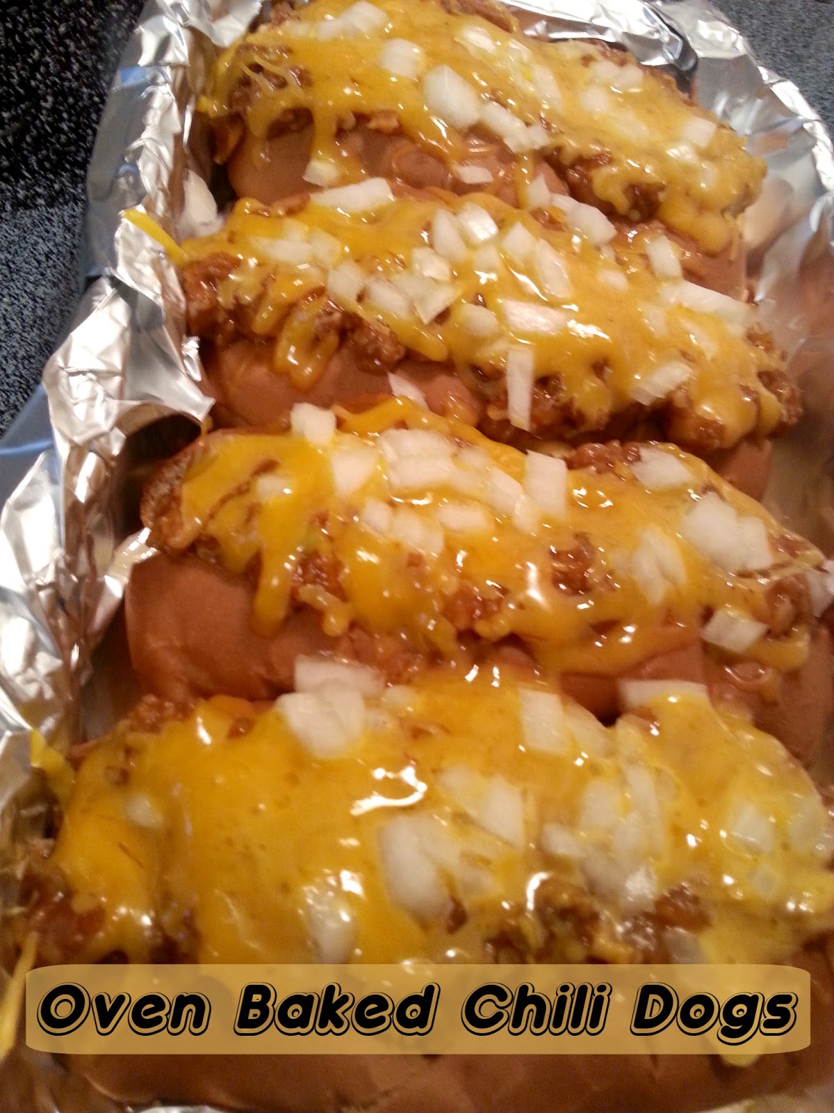 The Better Baker Oven Baked Chili Dogs