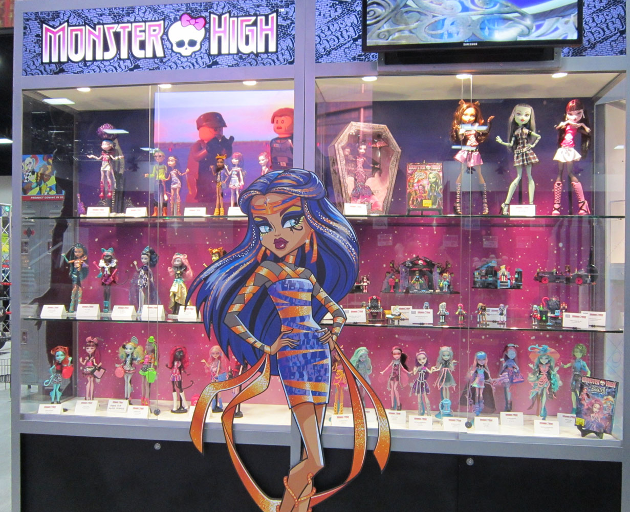 My toys,loves and fashions: SDCC - Monster High Expositores e Revelações.