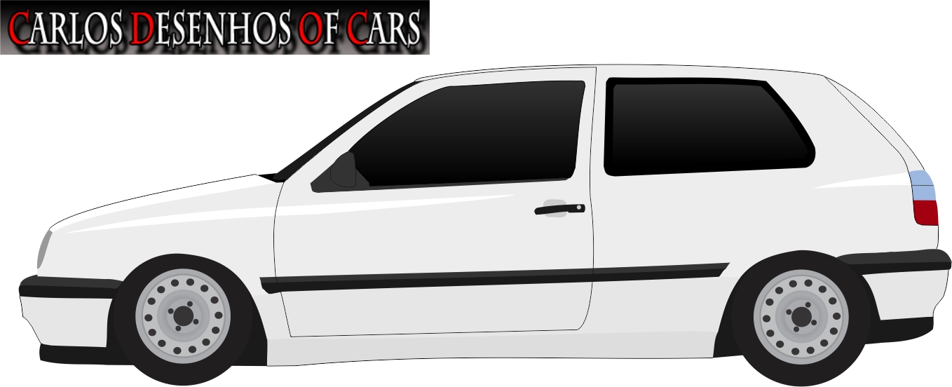 carlos desenhos of cars golf mark 3 duas portas