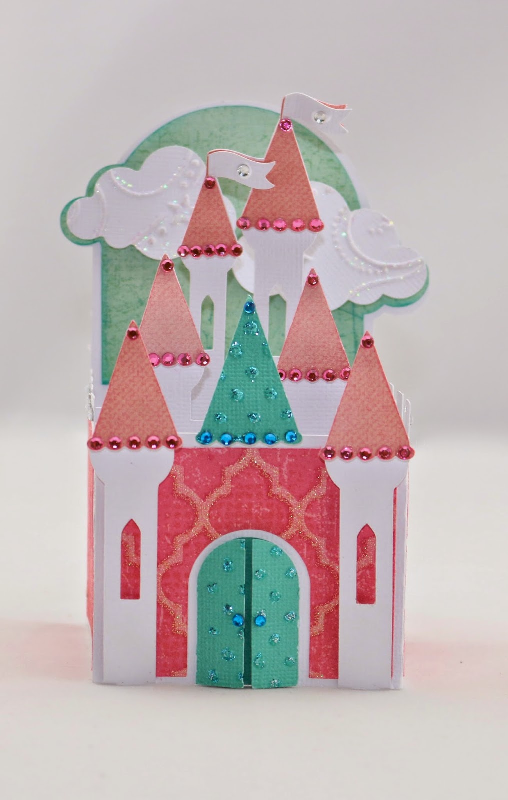 Princess Castle Box Card The Pink Envelope