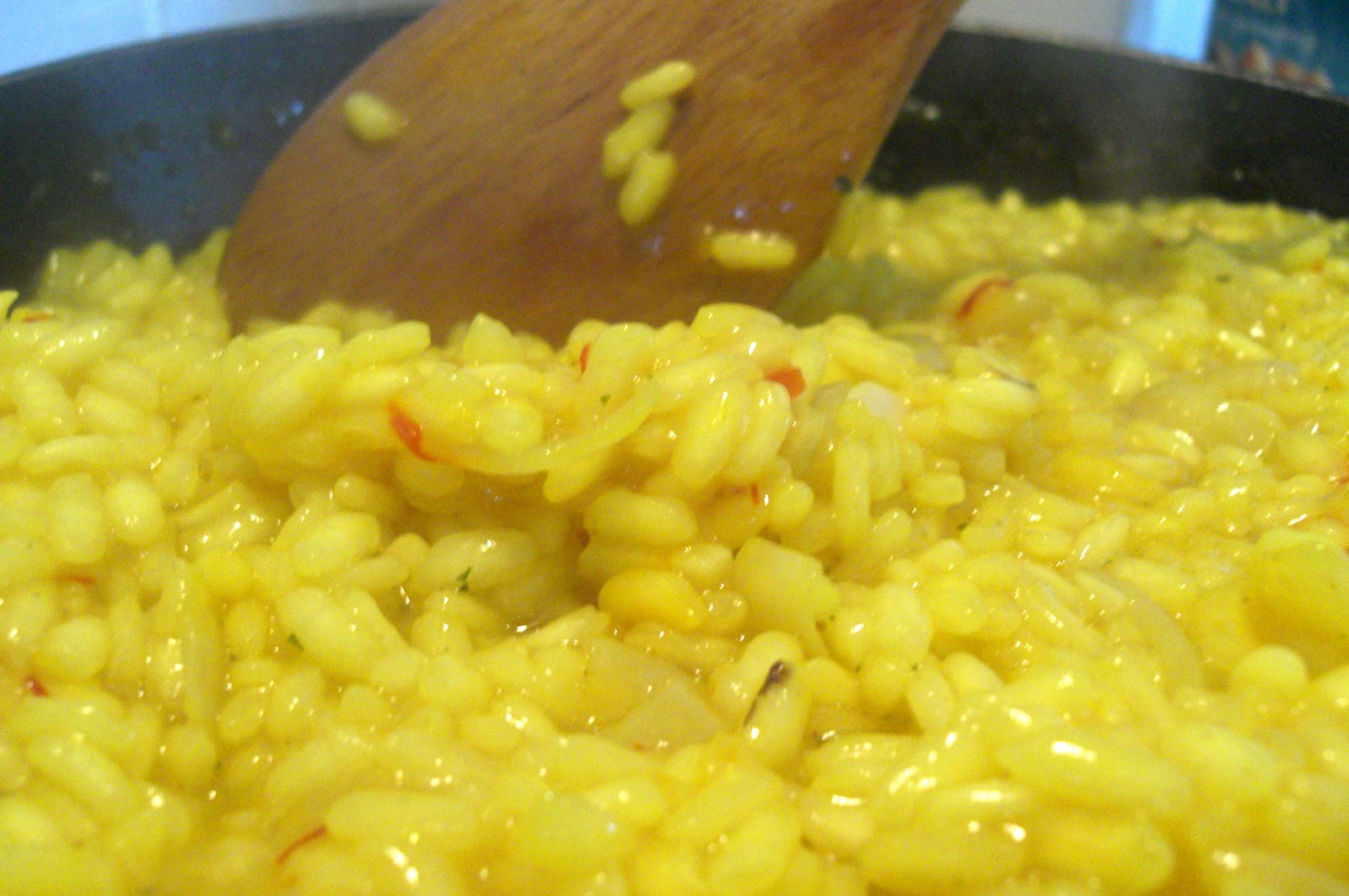 Milanese Saffron Risotto Rhyme & Ribbons