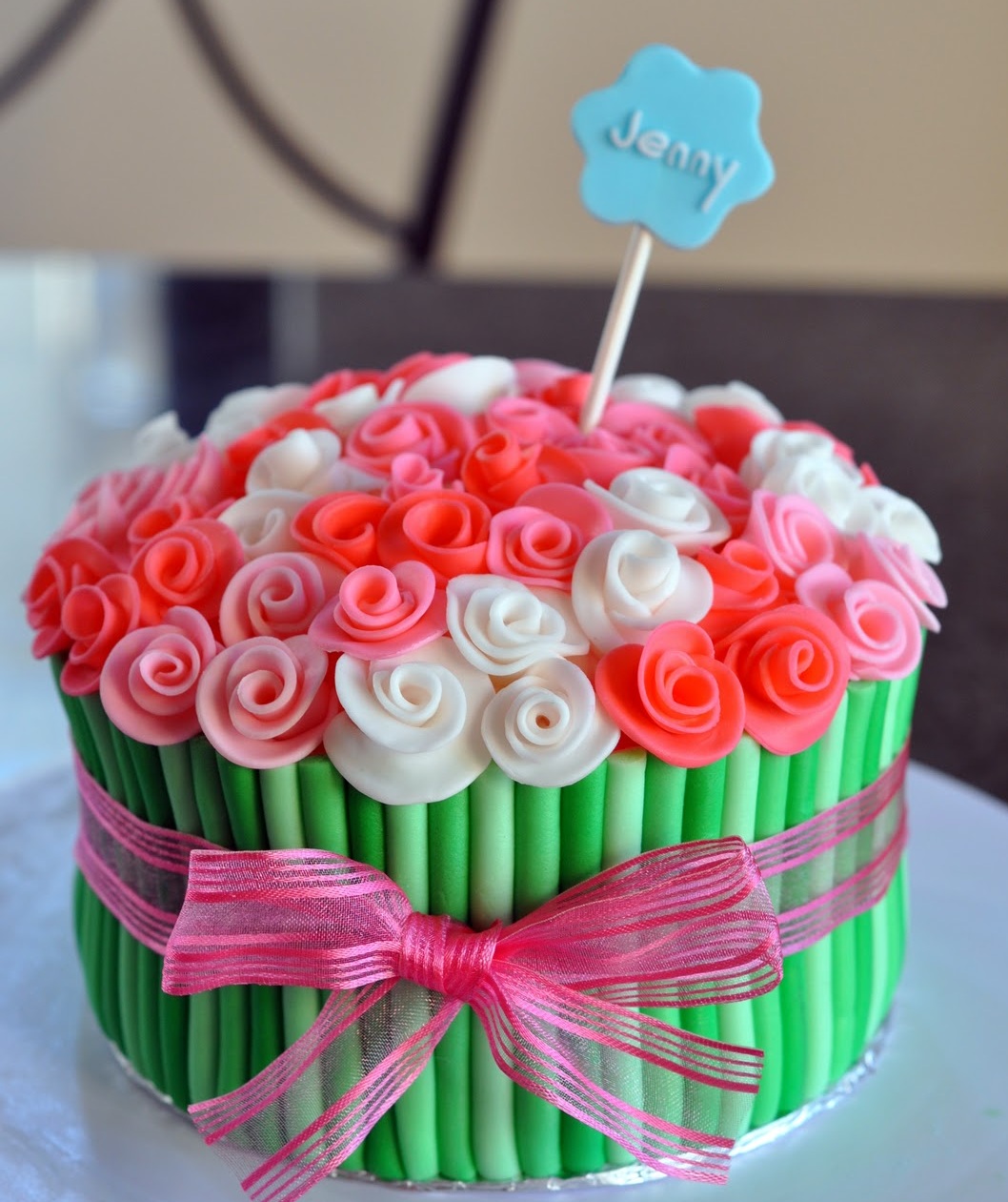 Flower Bouquet Cake Sweet Kat's Creations