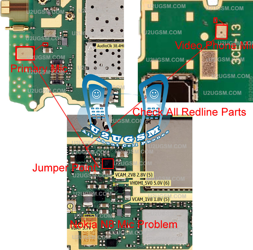 nokia n8 mic not working problem solution ways jumpers