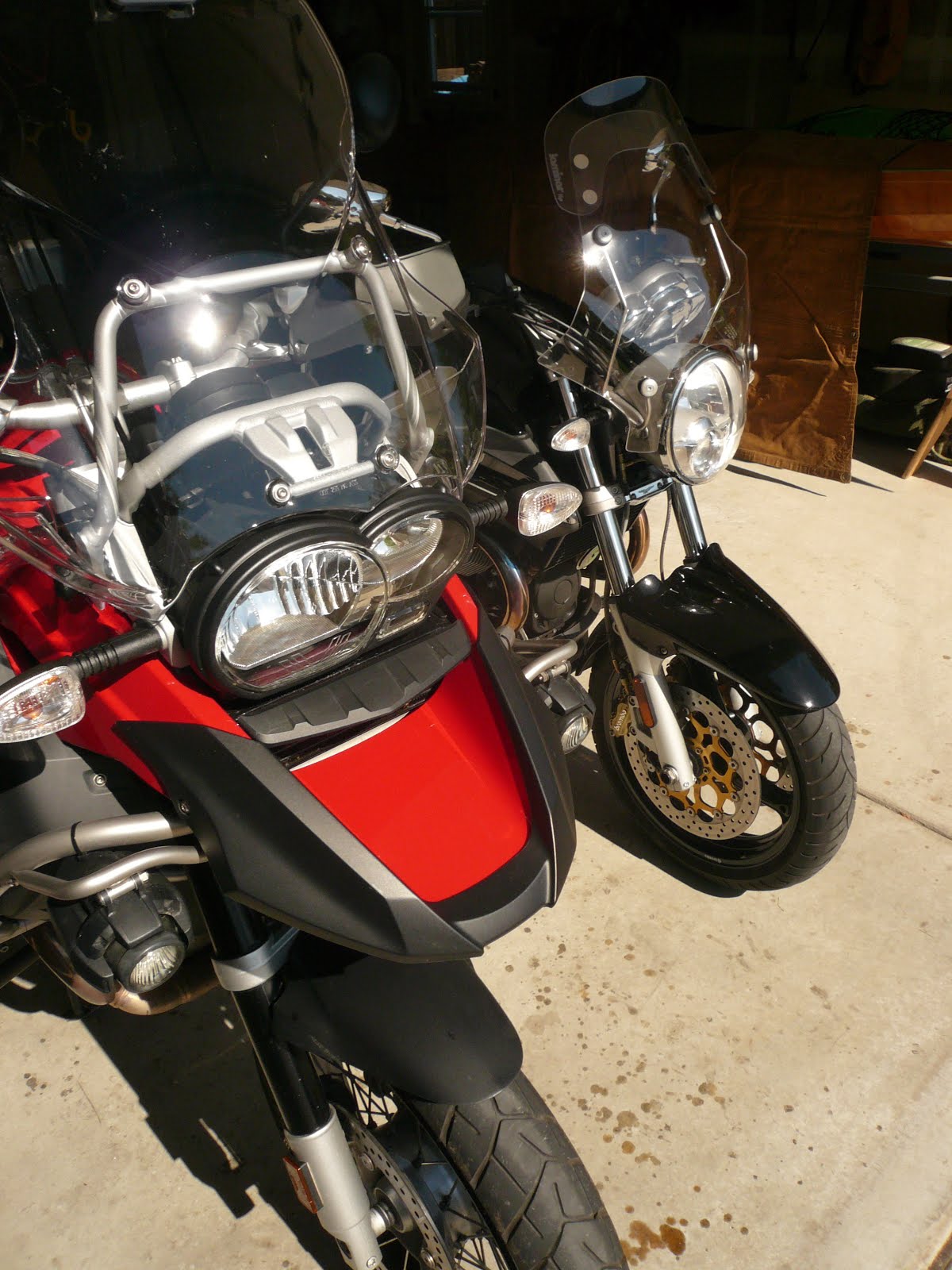 Changing Dance Partners  ...the two-wheeled variety...