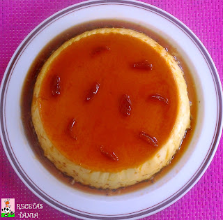 Flan De Huevo Al Baño Maria
