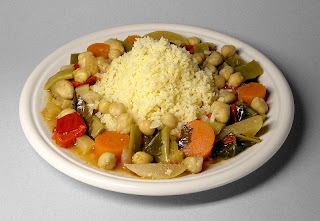 Couscous in combinatie met groente levert vele goede voedingsstoffen voor vegetariërs!
