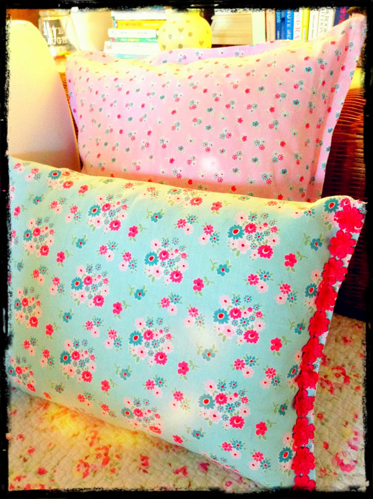 Simple Country Living. Tea Towel Cushion Covers
