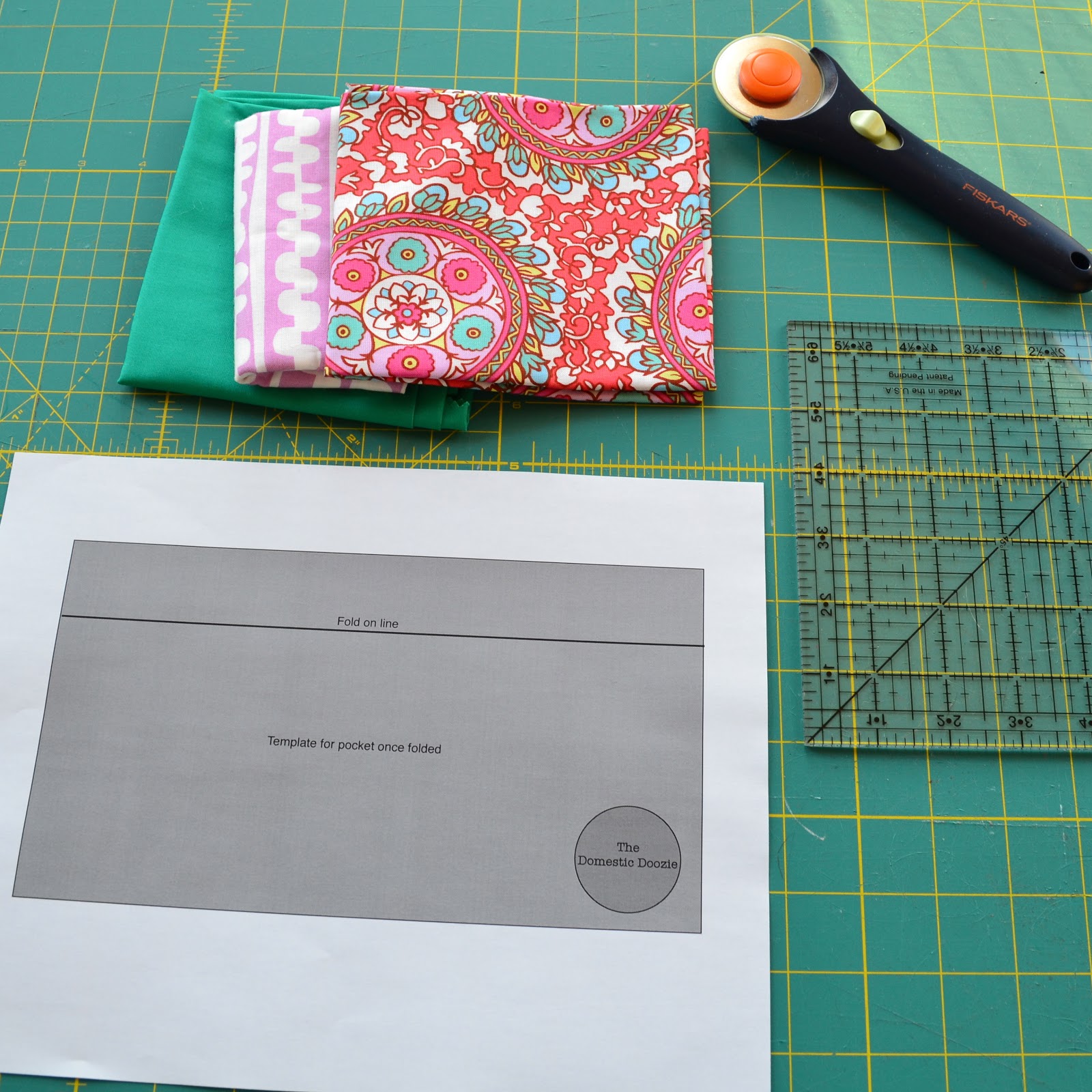 The Domestic Doozie Needle Book TutorialWith Free Template!