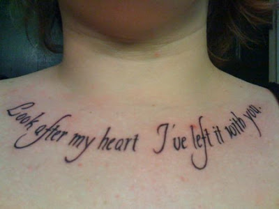 short love quotes tattoos