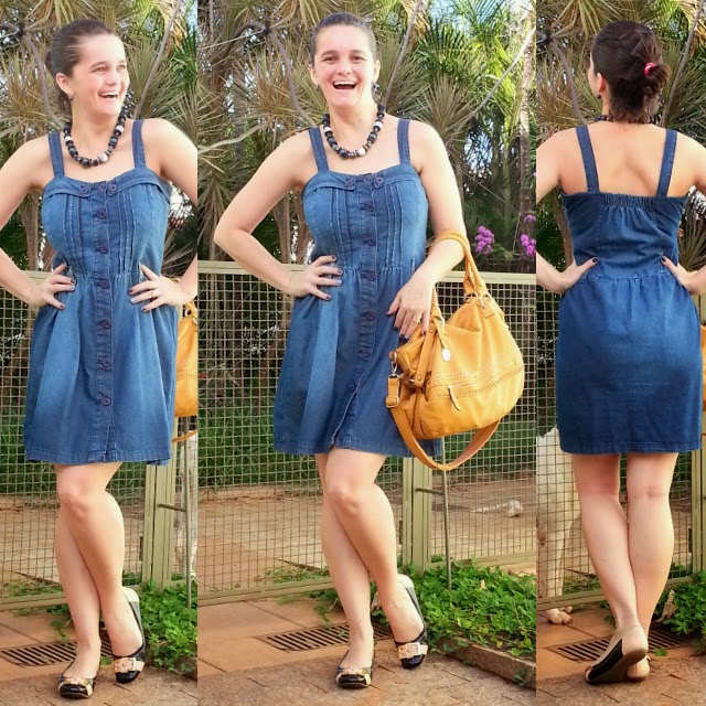 vestido jeans pernambucanas