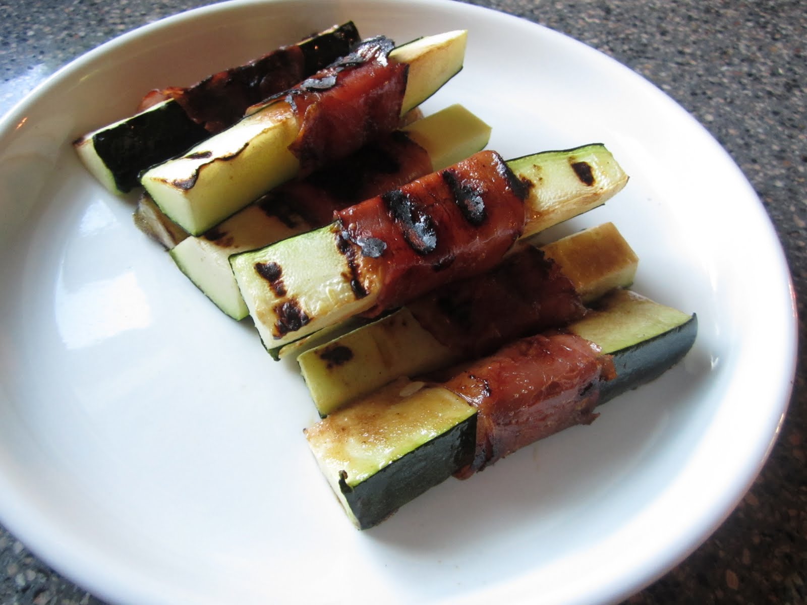 Grilled Prosciutto Zucchini Sticks