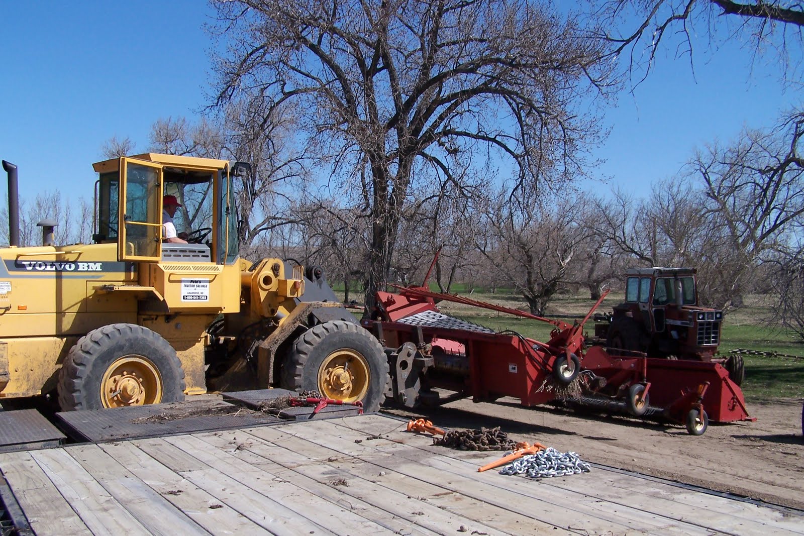 Griggs Dakota Farmer Fred Visits Pete's Salvage