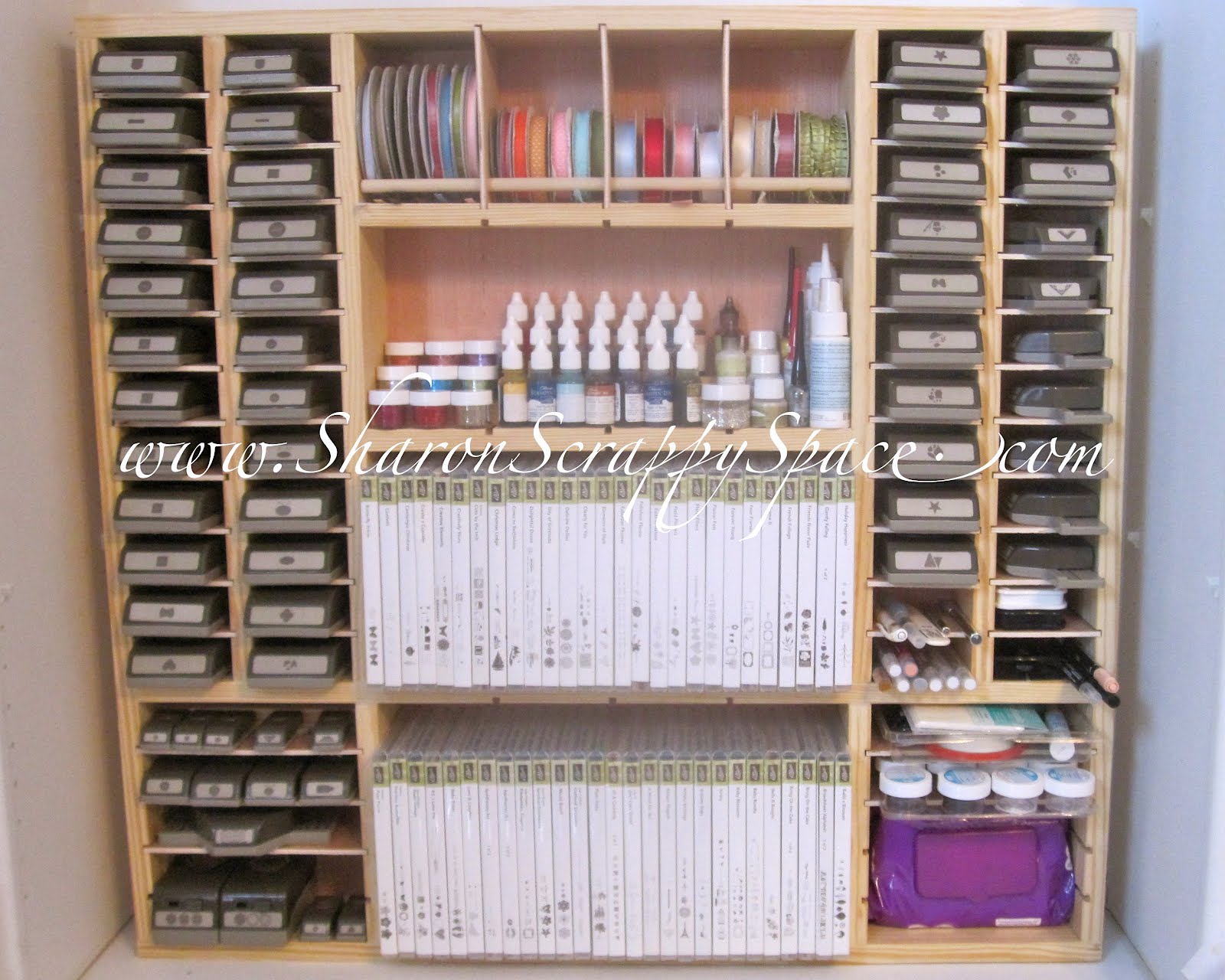 Sharon's Scrappy Space Ultra Scrapbook Storage Unit Now Available