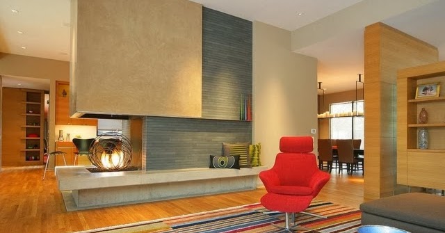 Estupendas salas con chimenea - Ideas de salas con estilo