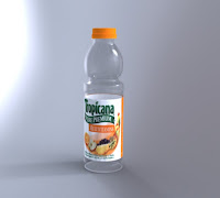 3d Juice Bottle