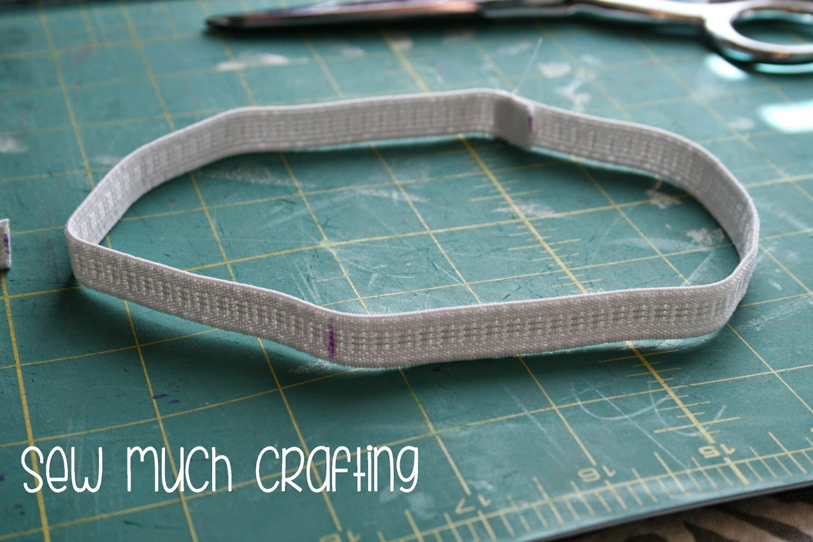 sew much crafting Using your coverstitch machine to do an elasticized