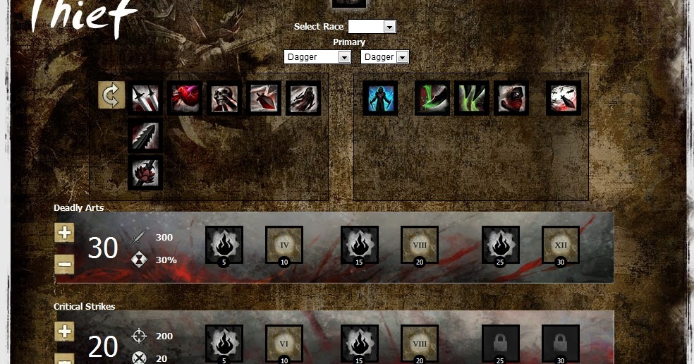 Skill slots ro