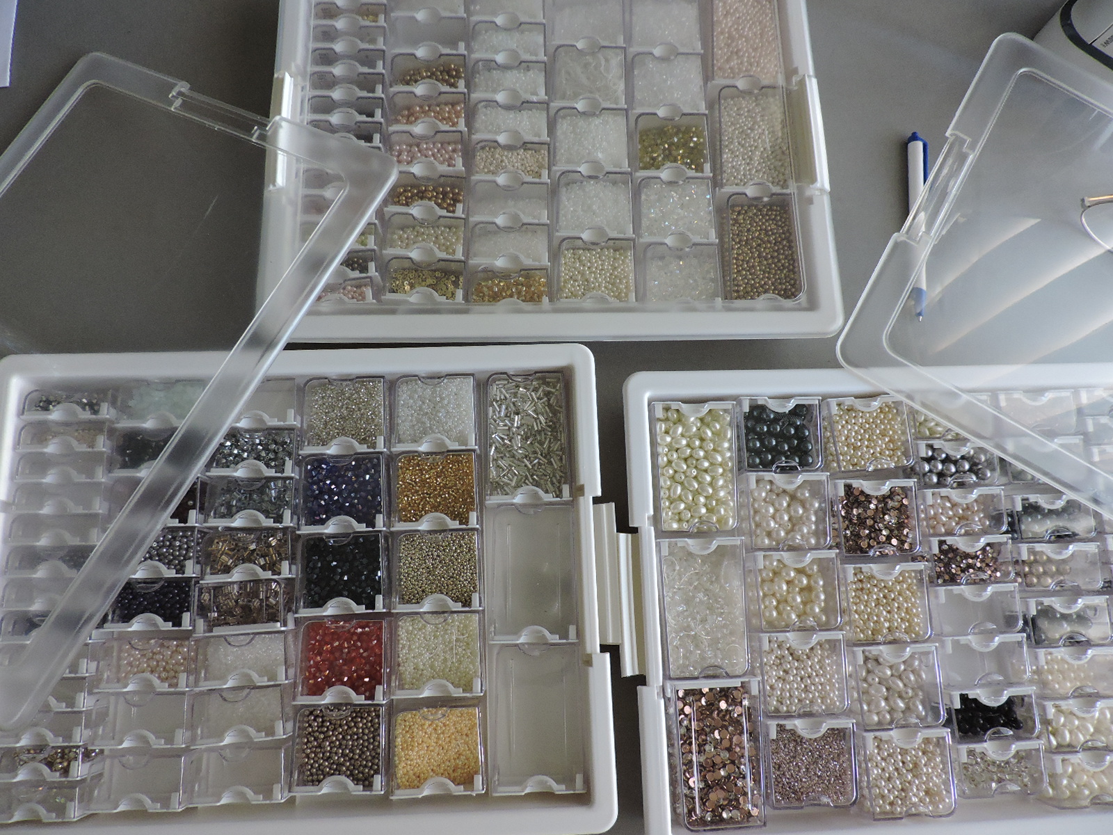 COMPLEMENTS Great Find at Joann Store, Best Bead Organizer