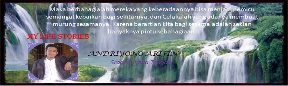Life Stories Andriyono Arifin