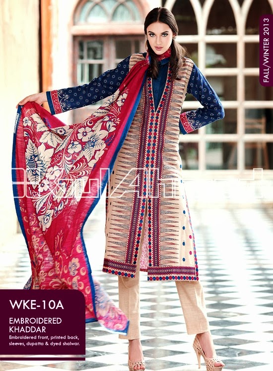 Gul Ahmed Fall / Winter Collection 201314 Gul Ahmed Catalogue Winter