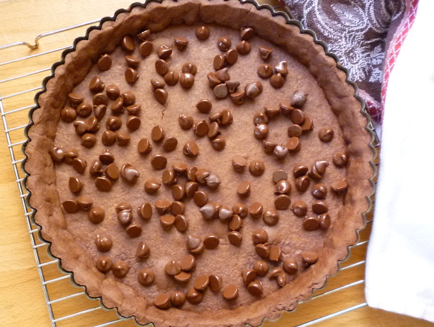 For Love of the Table A Chocolate, Caramel & Nut Tart...for