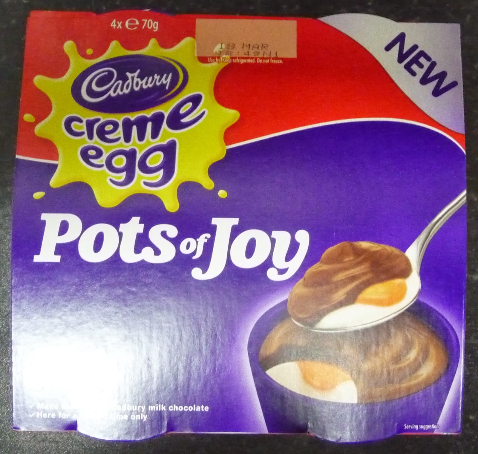 Something to look forward to Cadbury Creme Egg Pots of joy