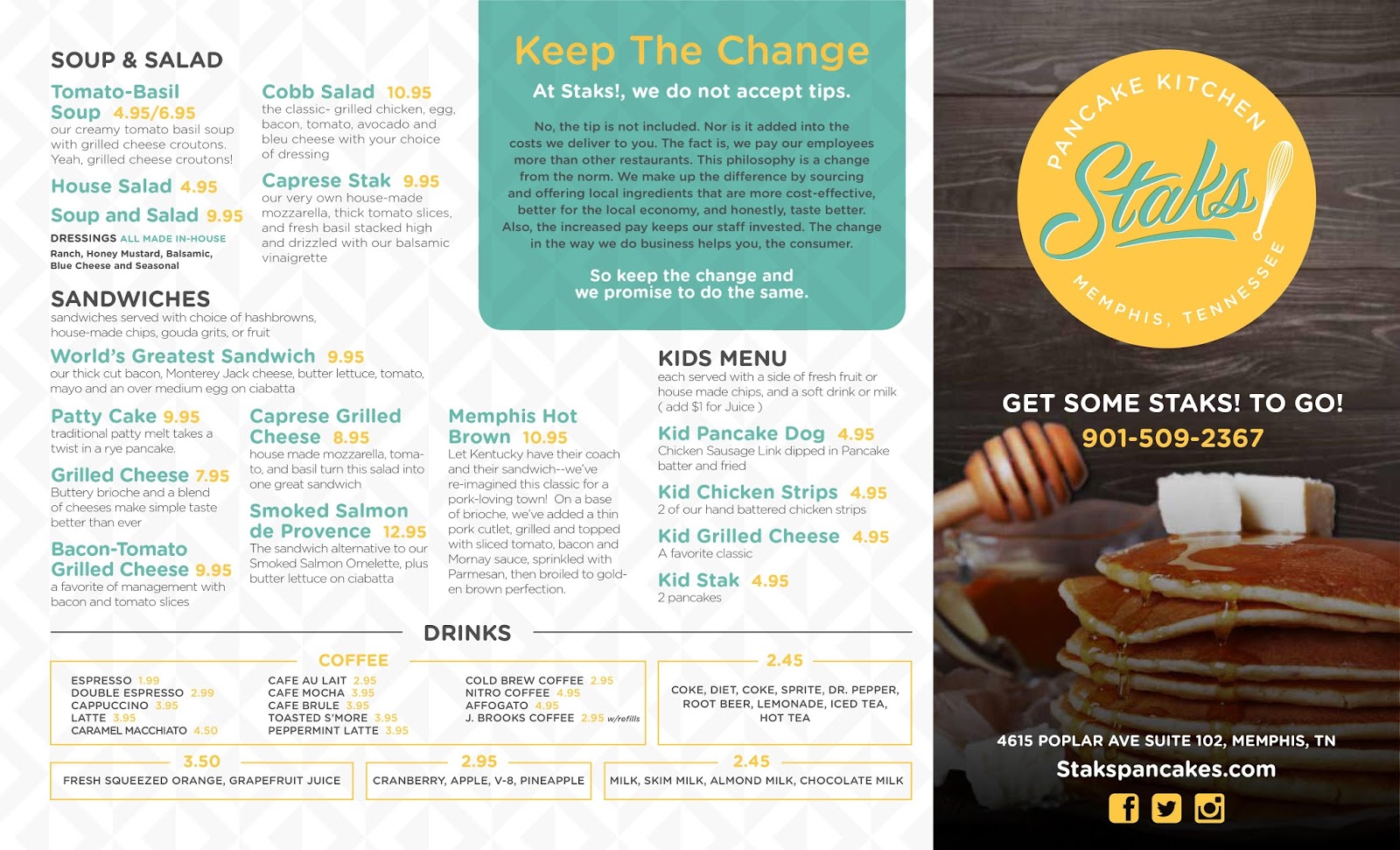 History & Pearls Memphis Nosh Staks Pancake Kitchen