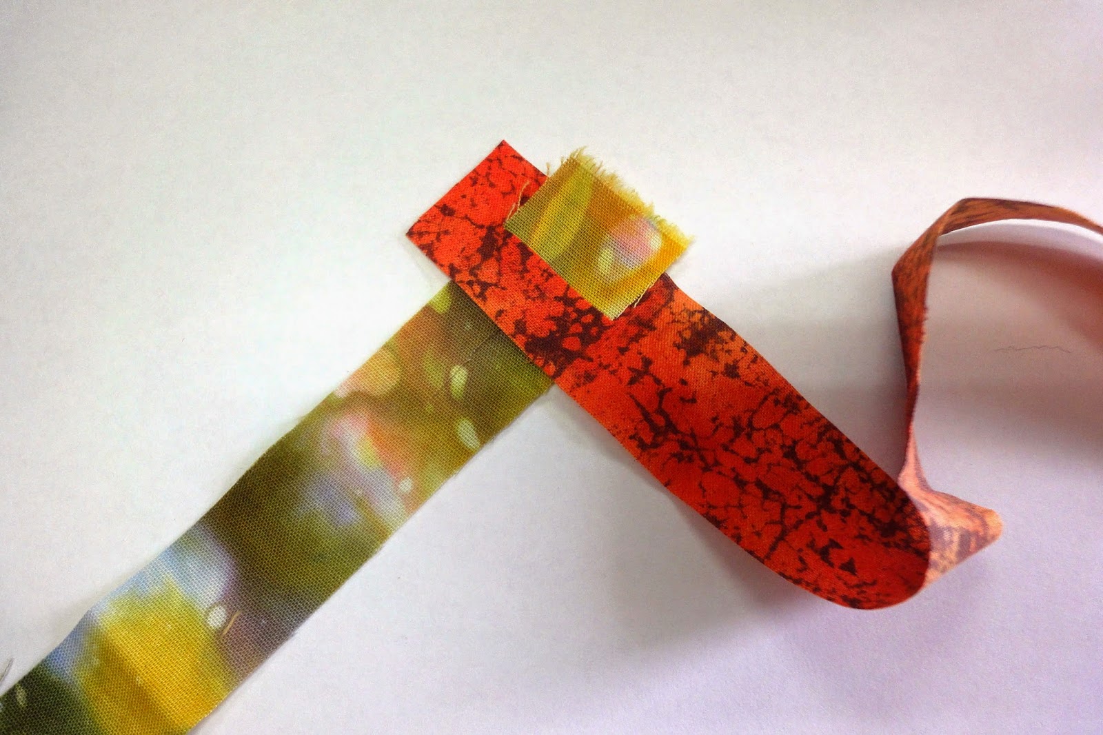 ColourSpun How to Join Fabric Strips Together