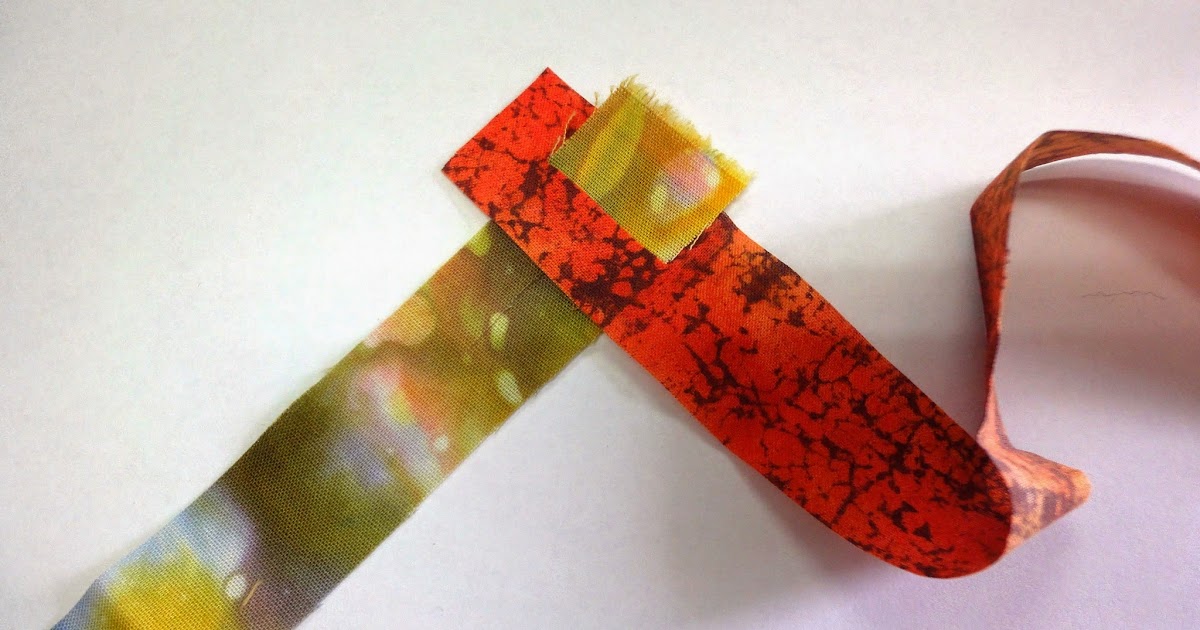 ColourSpun How to Join Fabric Strips Together