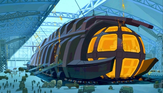 Animated Film Reviews: Atlantis: The Lost Empire (2001) - A Disney