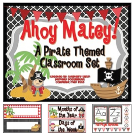 http://www.teacherspayteachers.com/Product/Pirate-Theme-Classroom-Packet-730973